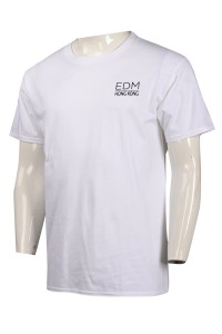 T877 Design White Print T-Shirt T-Shirt Manufacturer